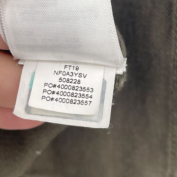 The North Face Green Cotton Shipler Full-Zip Anorak Hooded Jacket Size Large - Picture 6 of 10